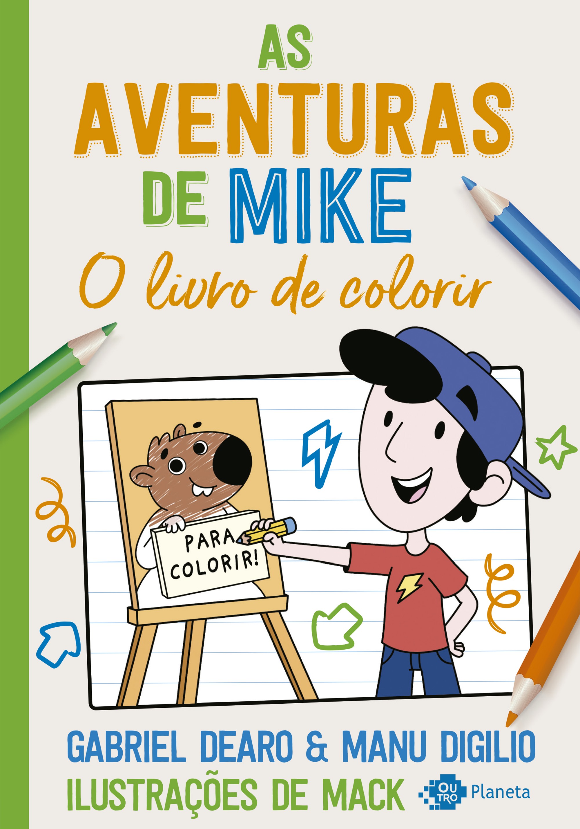 As aventuras de Mike - o livro de colorir