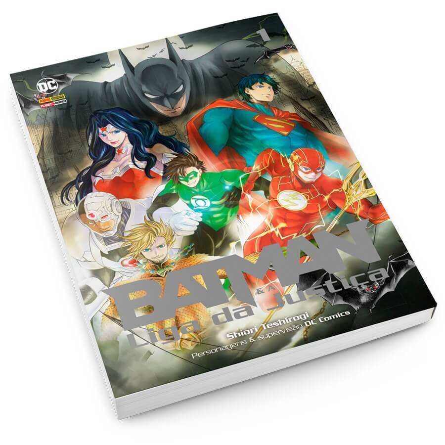 Batman & A Liga Da Justiça (Mangá Da Dc)