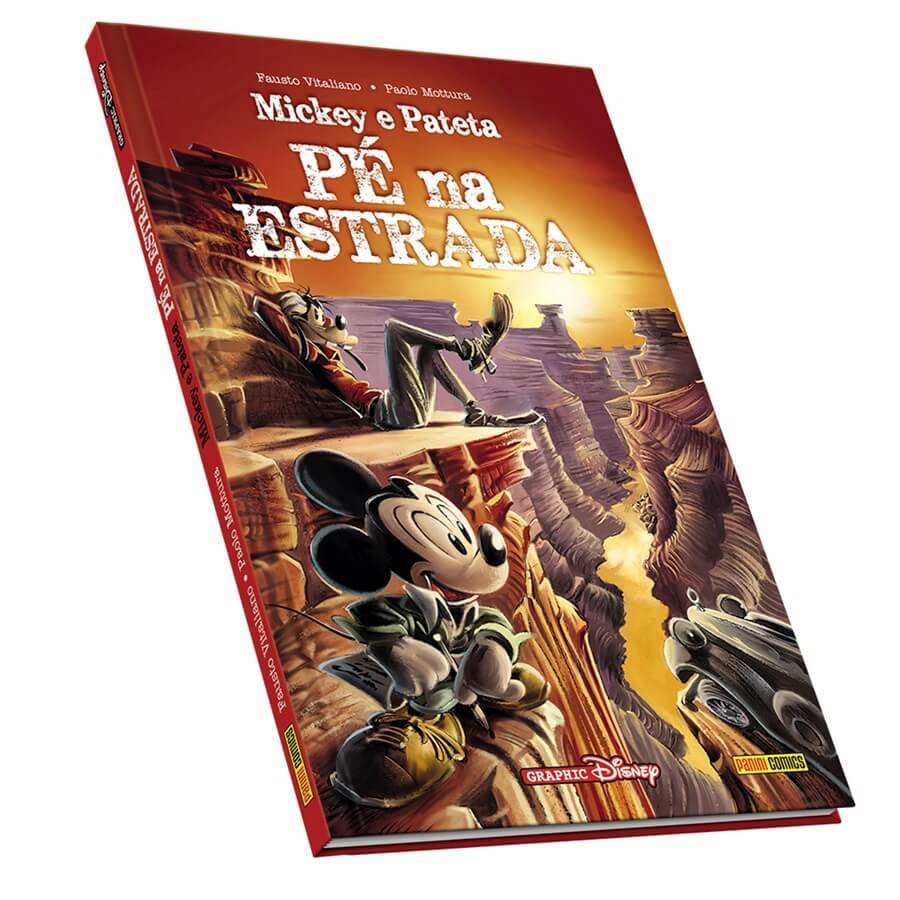 Mickey e pateta: pé na estrada