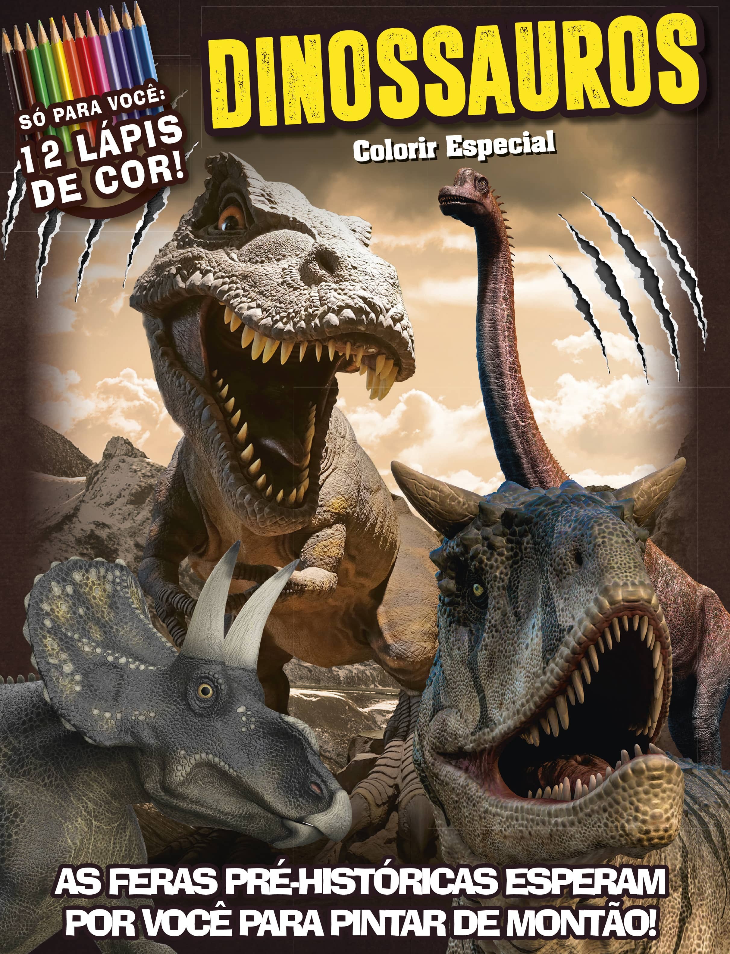 Dinossauros - Colorir especial