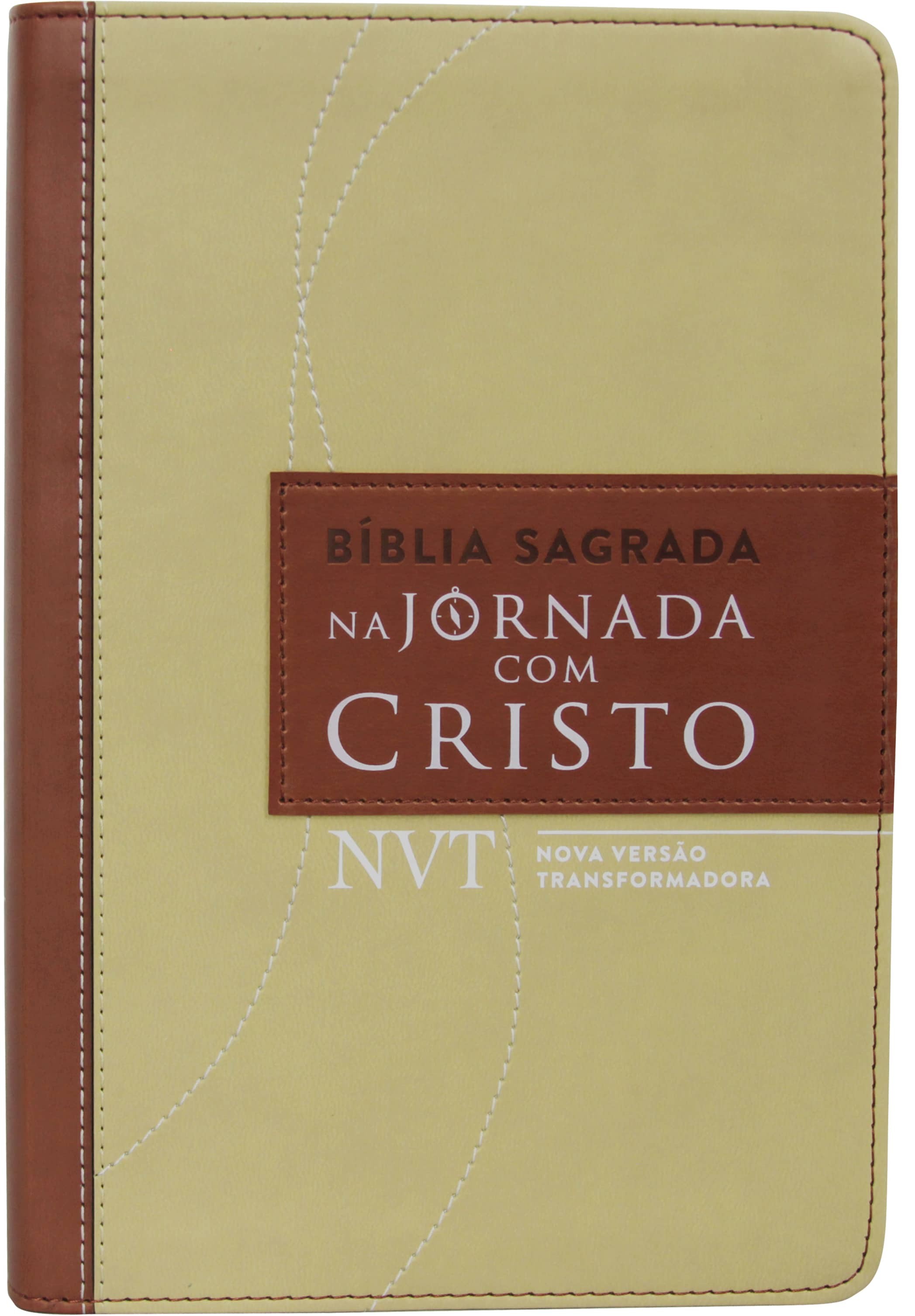 Bíblia Sagrada - Na Jornada com Cristo - Marrom