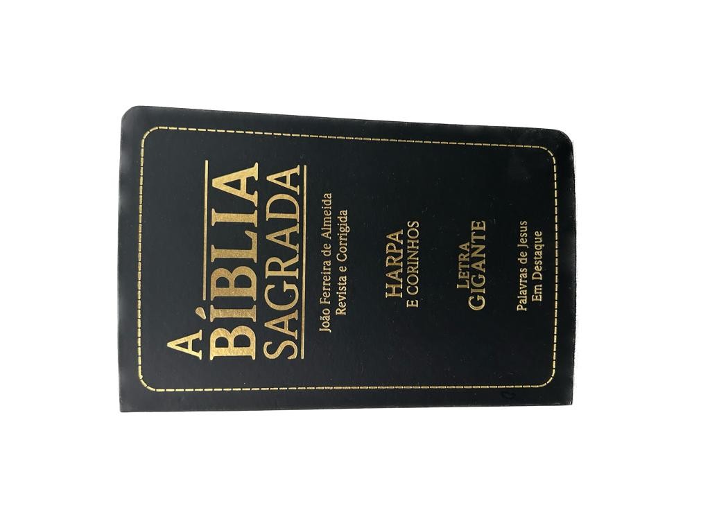 Bíblia sagrada evangélica preta