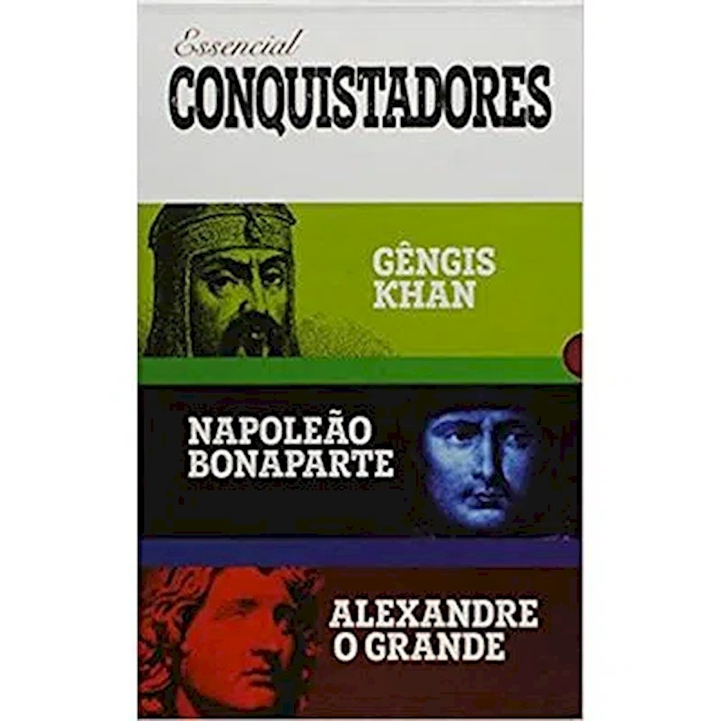 BOX ESSENCIAL CONQUISTADORES 3 VOLS