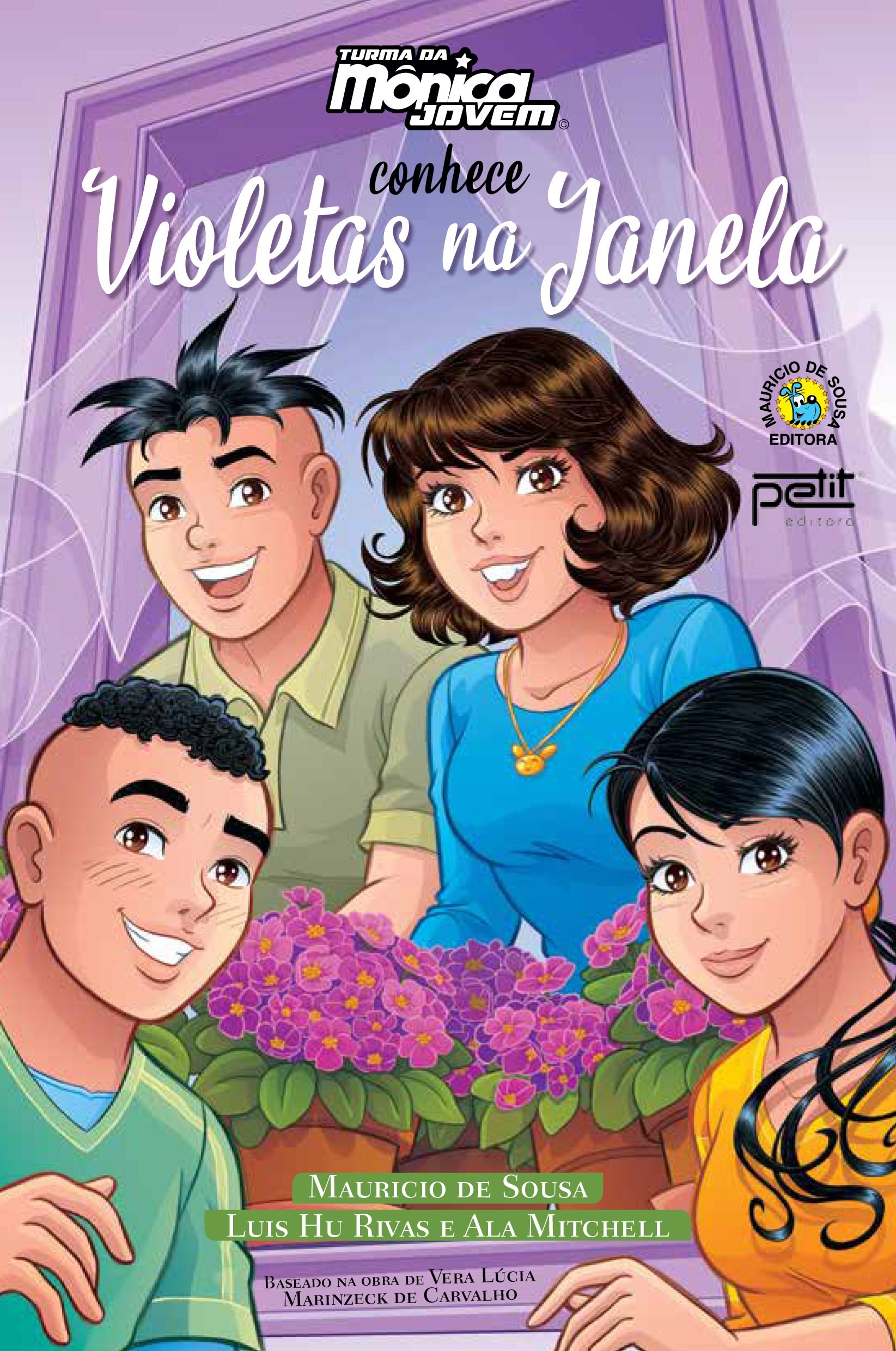 Turma da Mônica Jovem conhece violetas na janela
