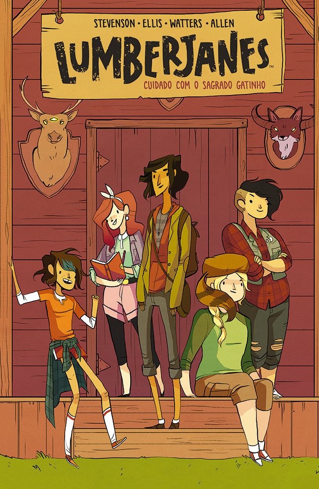 Lumberjanes volume 1: Cuidado com o sagrado gatinho
