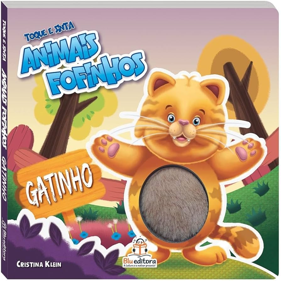 TOQUE E SINTA ANIMAIS FOFINHOS - GATINHO