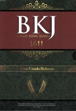 BIBLIA KING JAMES 1611 COM ESTUDO HOLMAN - PRETA