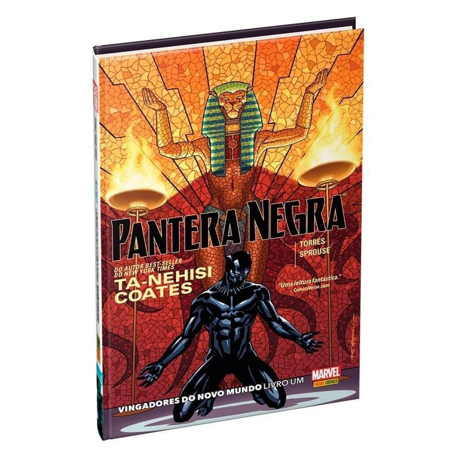 Pantera negra: vingadores do novo mundo - livro um