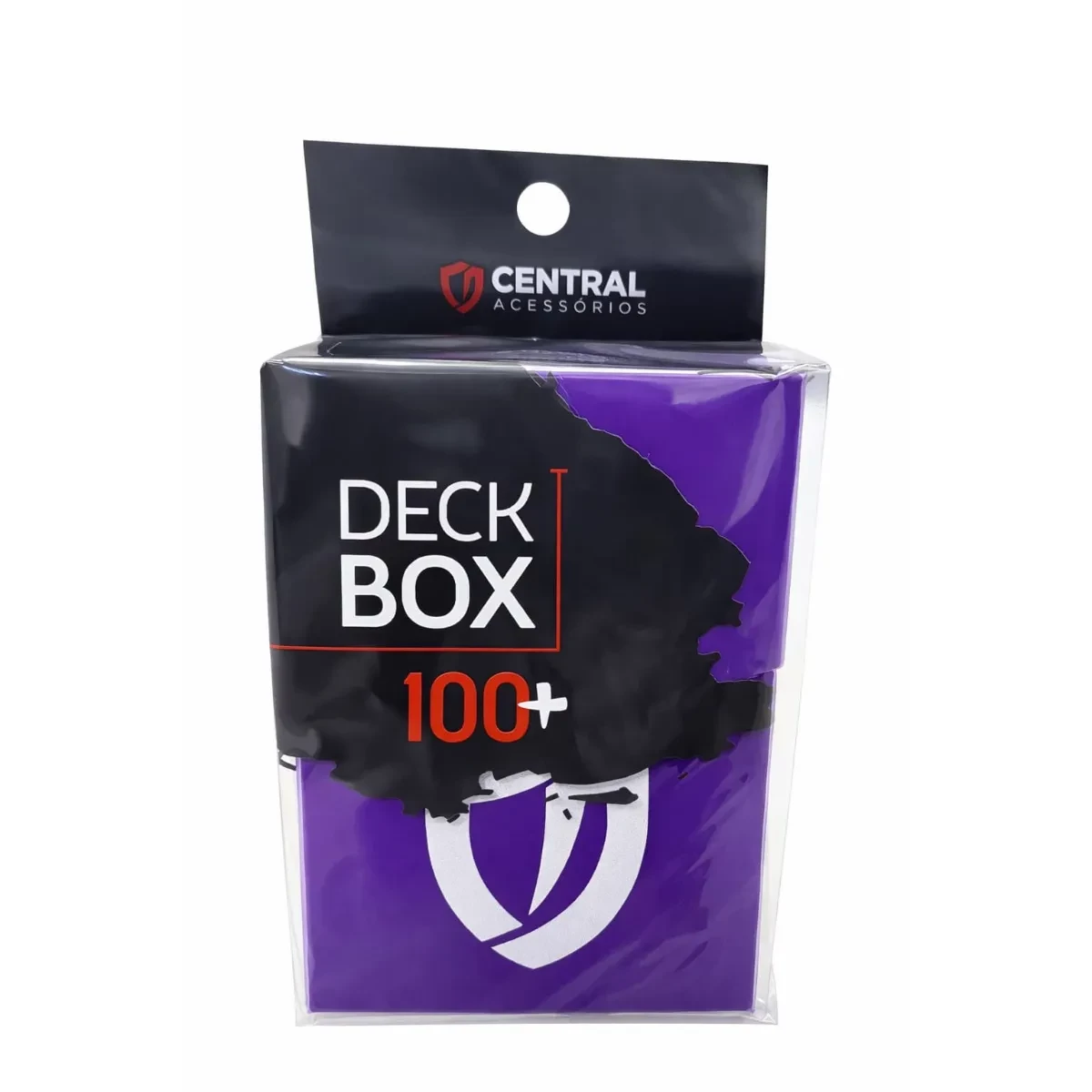 DECK BOX CENTRAL COMMANDER - ROXO