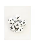 CONJUNTO DE DADOS CENTRAL OPACO - BRANCO E PRETO