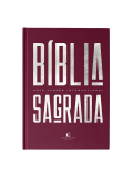 Bíblia NVI, Capa Dura, Vinho, Econômica, Pedra Angular